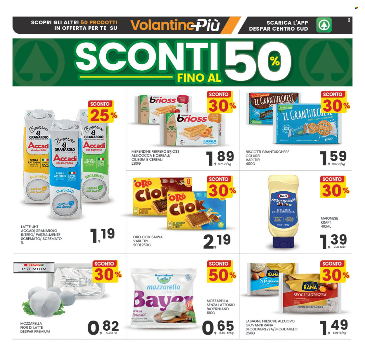 Volantino Despar - 20/1/2025 - 29/1/2025. Pagina 2