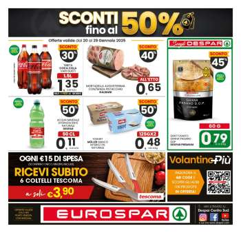 Volantino Eurospar - 20/1/2025 - 29/1/2025.