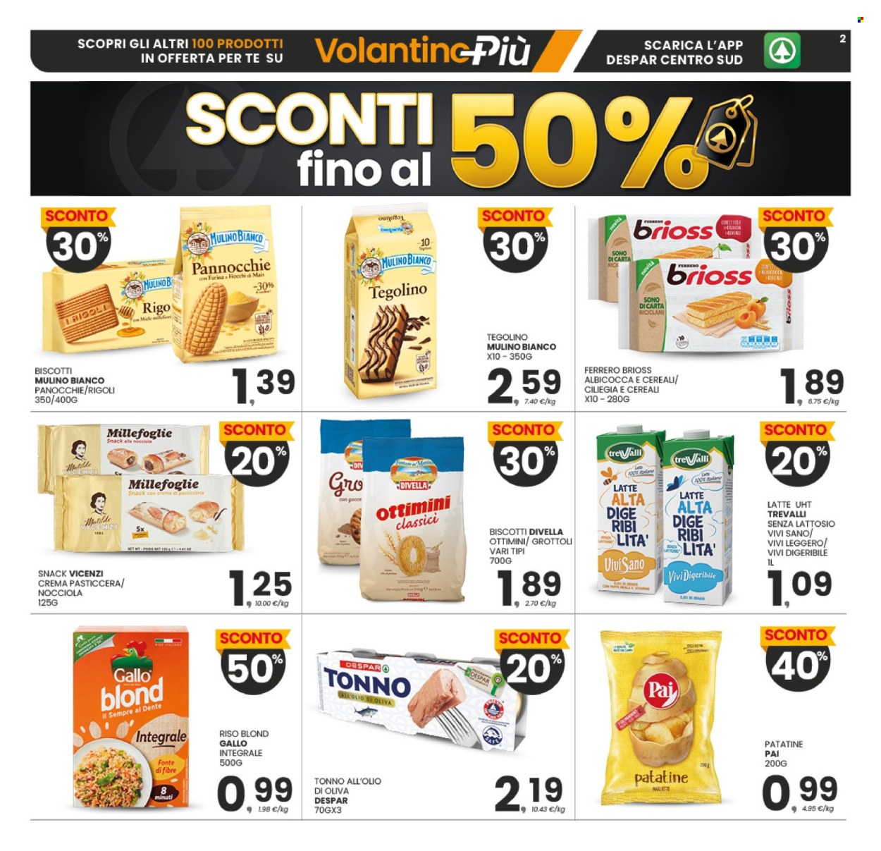 Volantino Eurospar - 20/1/2025 - 29/1/2025. Pagina 2