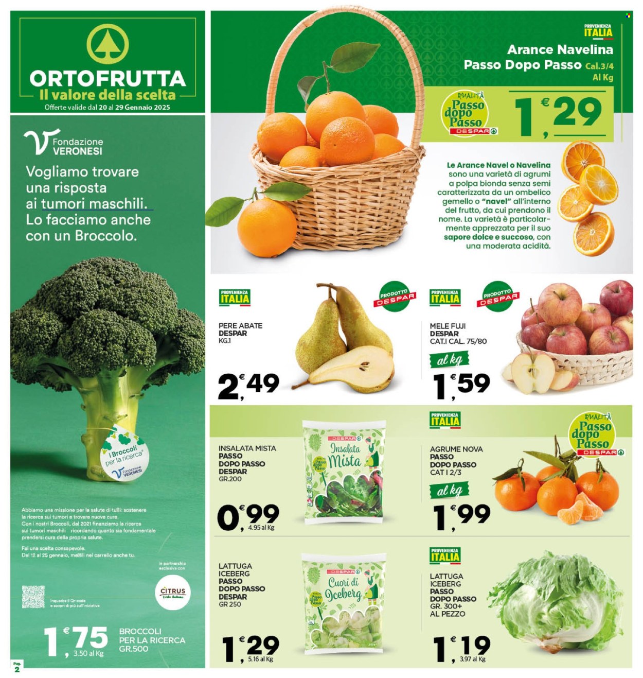 Volantino Despar - 20/1/2025 - 29/1/2025. Pagina 2