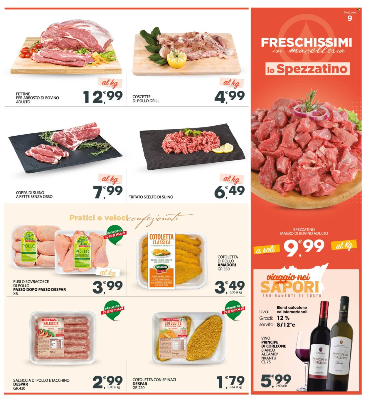 Volantino Eurospar - 20/1/2025 - 29/1/2025. Pagina 9