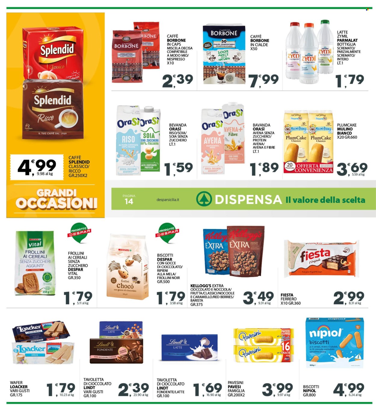 Volantino Eurospar - 20/1/2025 - 29/1/2025. Pagina 14