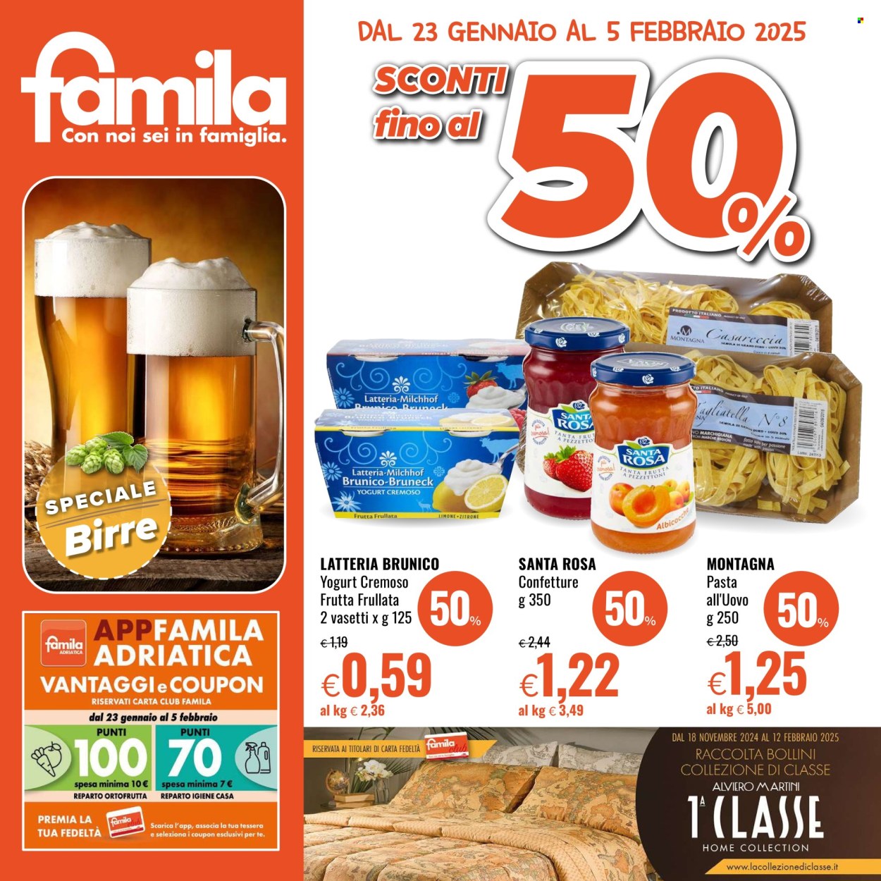 Volantino Famila - 23/1/2025 - 5/2/2025. Pagina 1