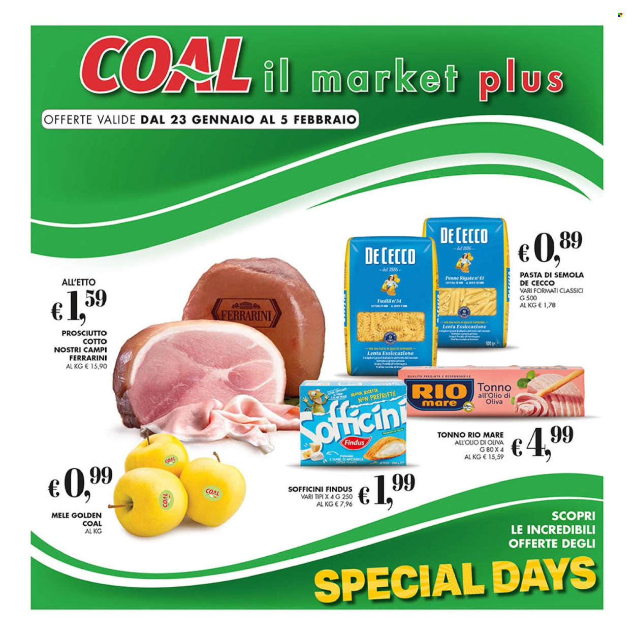 Volantino COAL - 23/1/2025 - 5/2/2025. Pagina 1