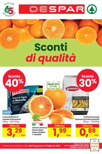 Volantino Despar - 23/1/2025 - 5/2/2025.