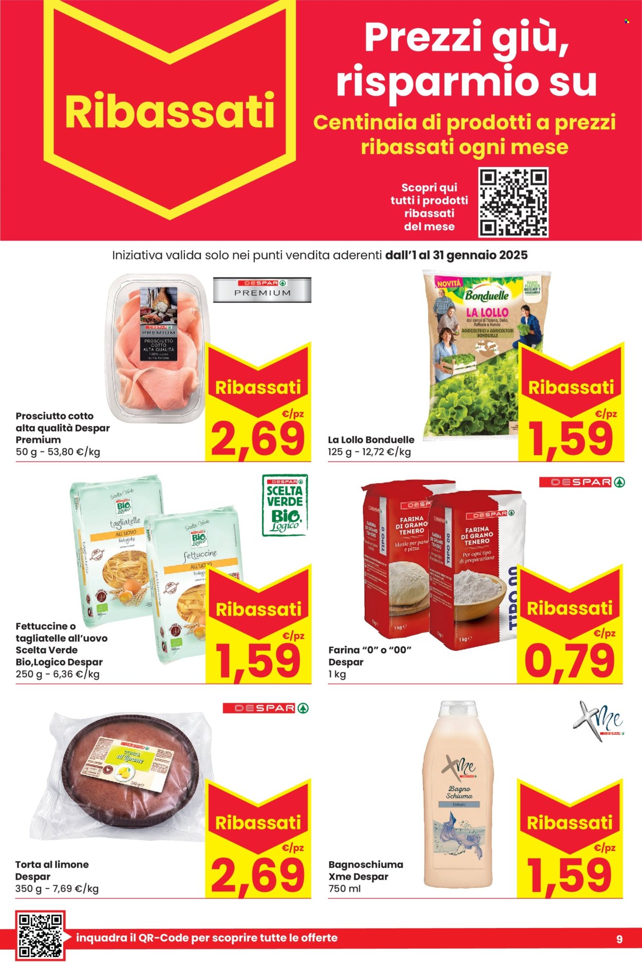 Volantino Despar - 23/1/2025 - 5/2/2025. Pagina 9