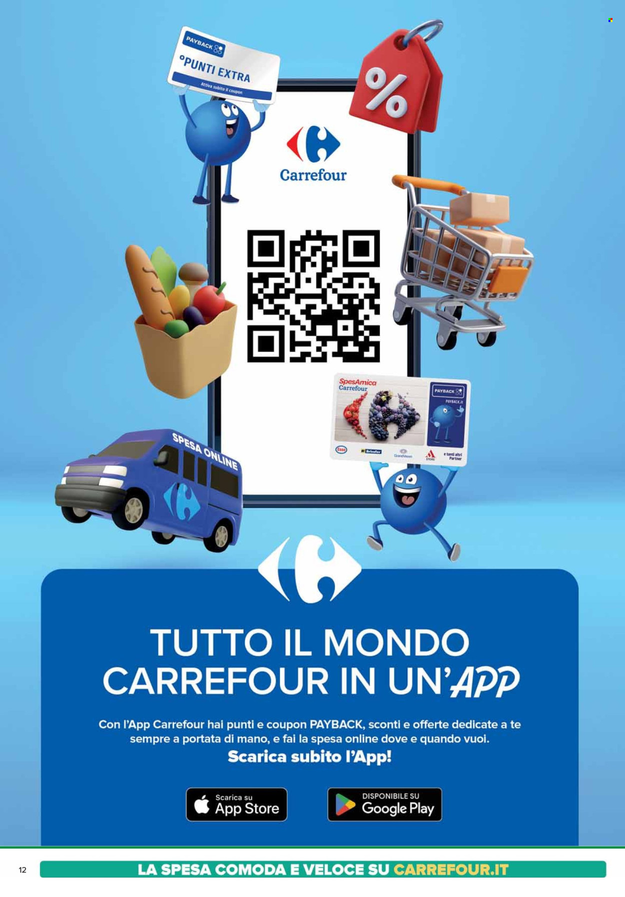 Volantino Carrefour - 24/1/2025 - 9/2/2025. Pagina 12