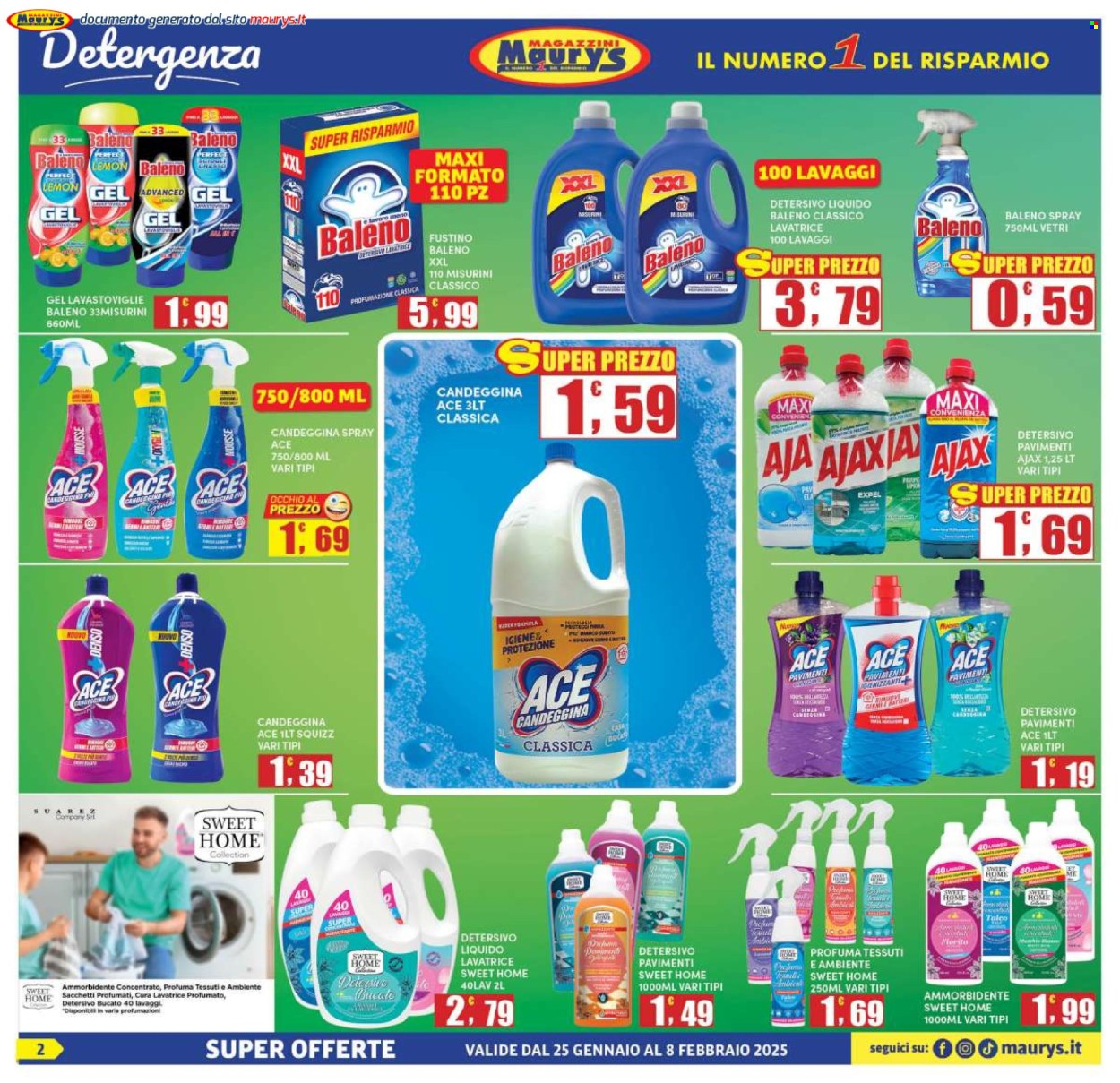 Volantino Maury's - 25/1/2025 - 8/2/2025. Pagina 2