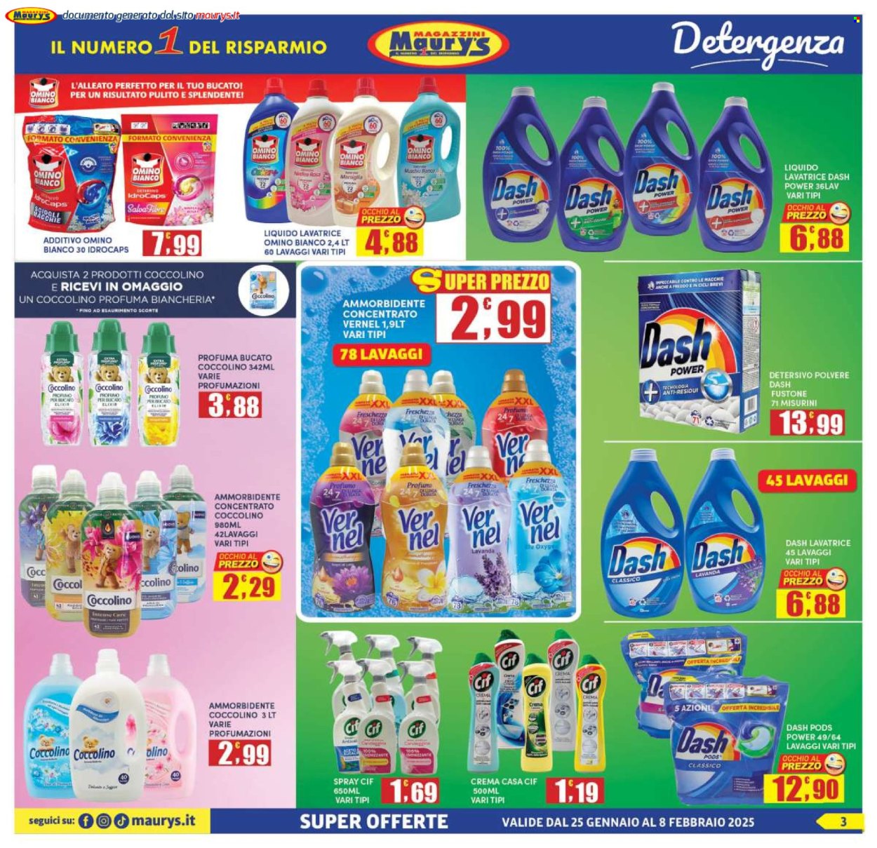 Volantino Maury's - 25/1/2025 - 8/2/2025. Pagina 3