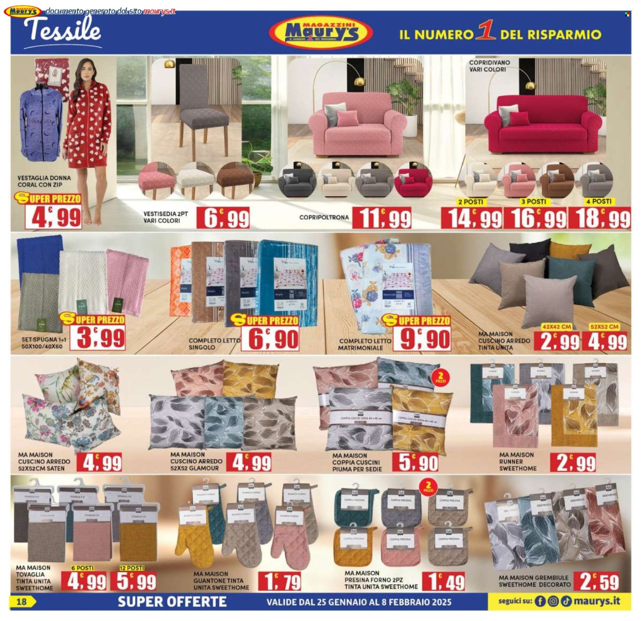 Volantino Maury's - 25/1/2025 - 8/2/2025. Pagina 18