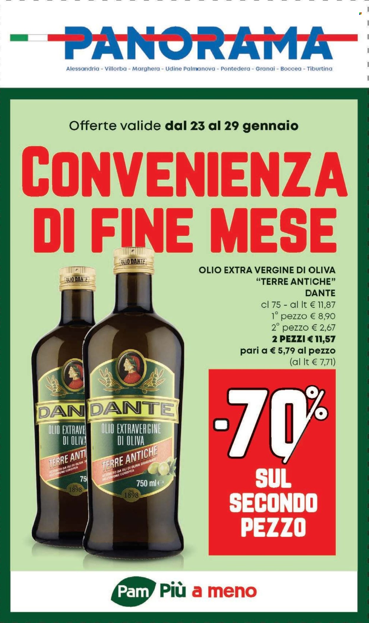 Volantino Panorama - 23/1/2025 - 29/1/2025. Pagina 1