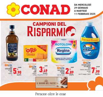 Volantino Conad - 29/1/2025 - 11/2/2025.