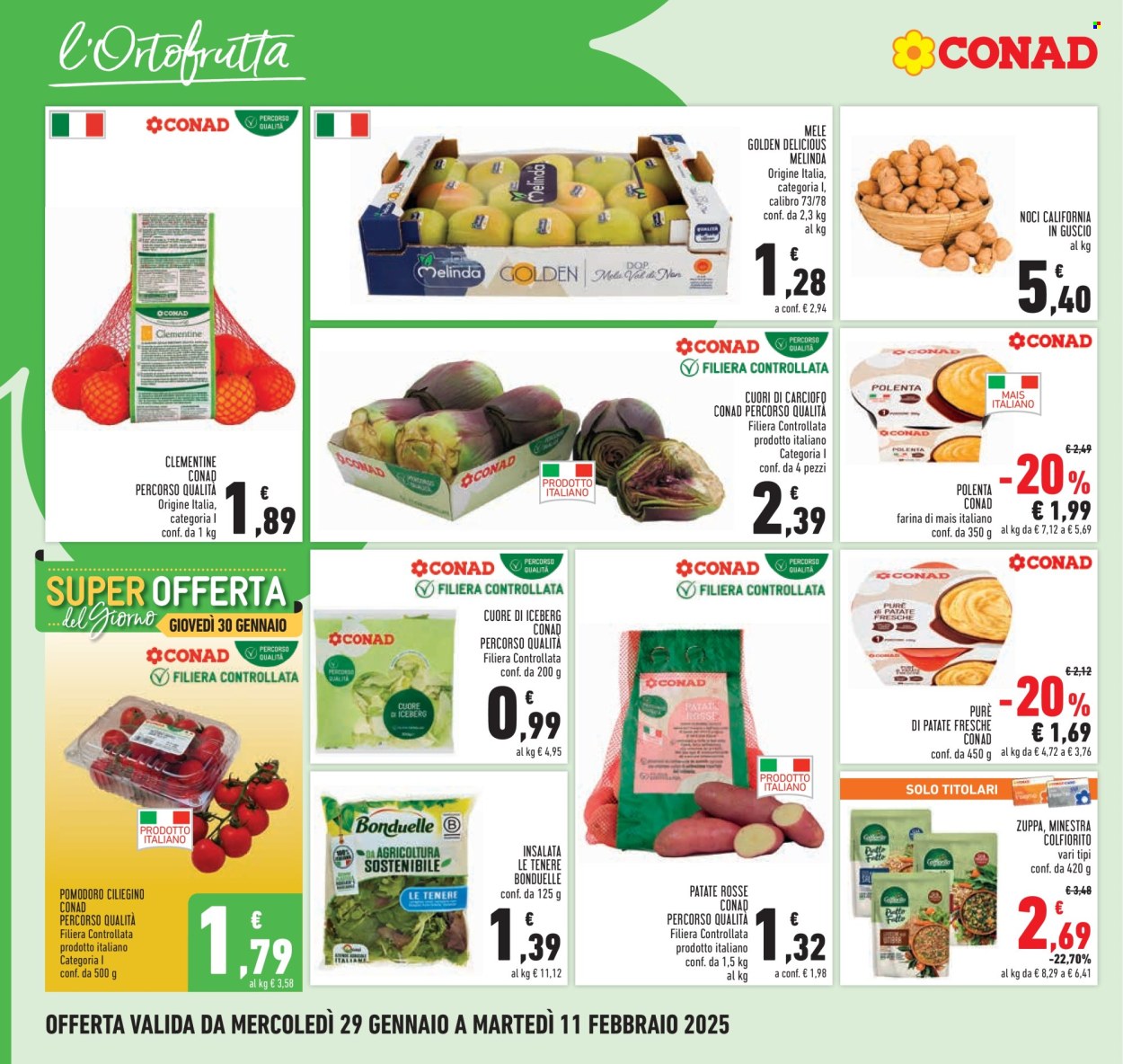 Volantino Conad - 29/1/2025 - 11/2/2025. Pagina 10
