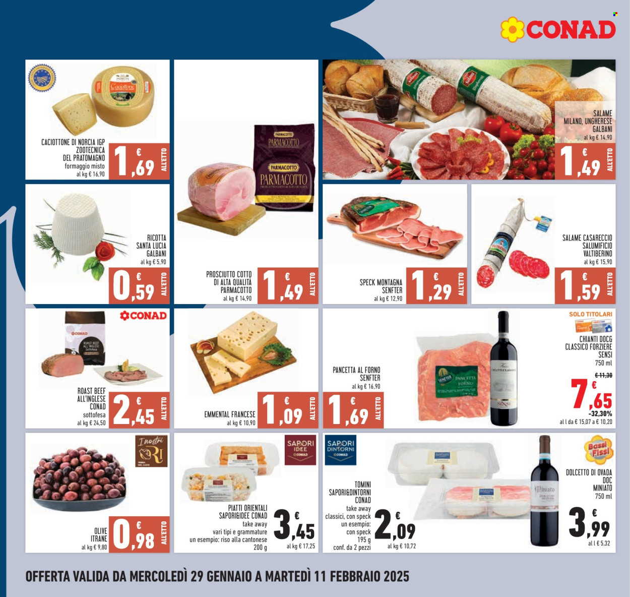 Volantino Conad - 29/1/2025 - 11/2/2025. Pagina 12