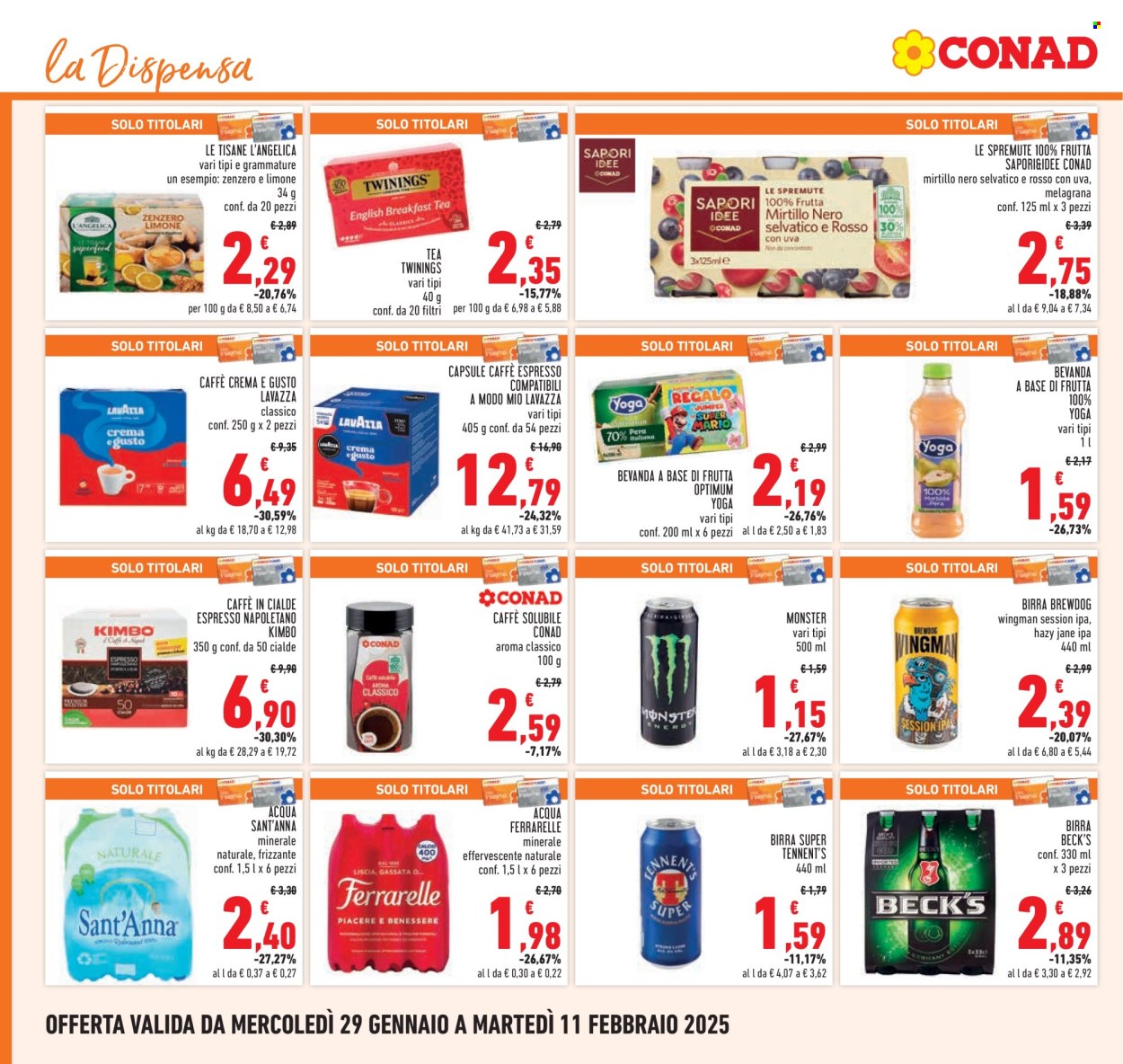 Volantino Conad - 29/1/2025 - 11/2/2025. Pagina 18