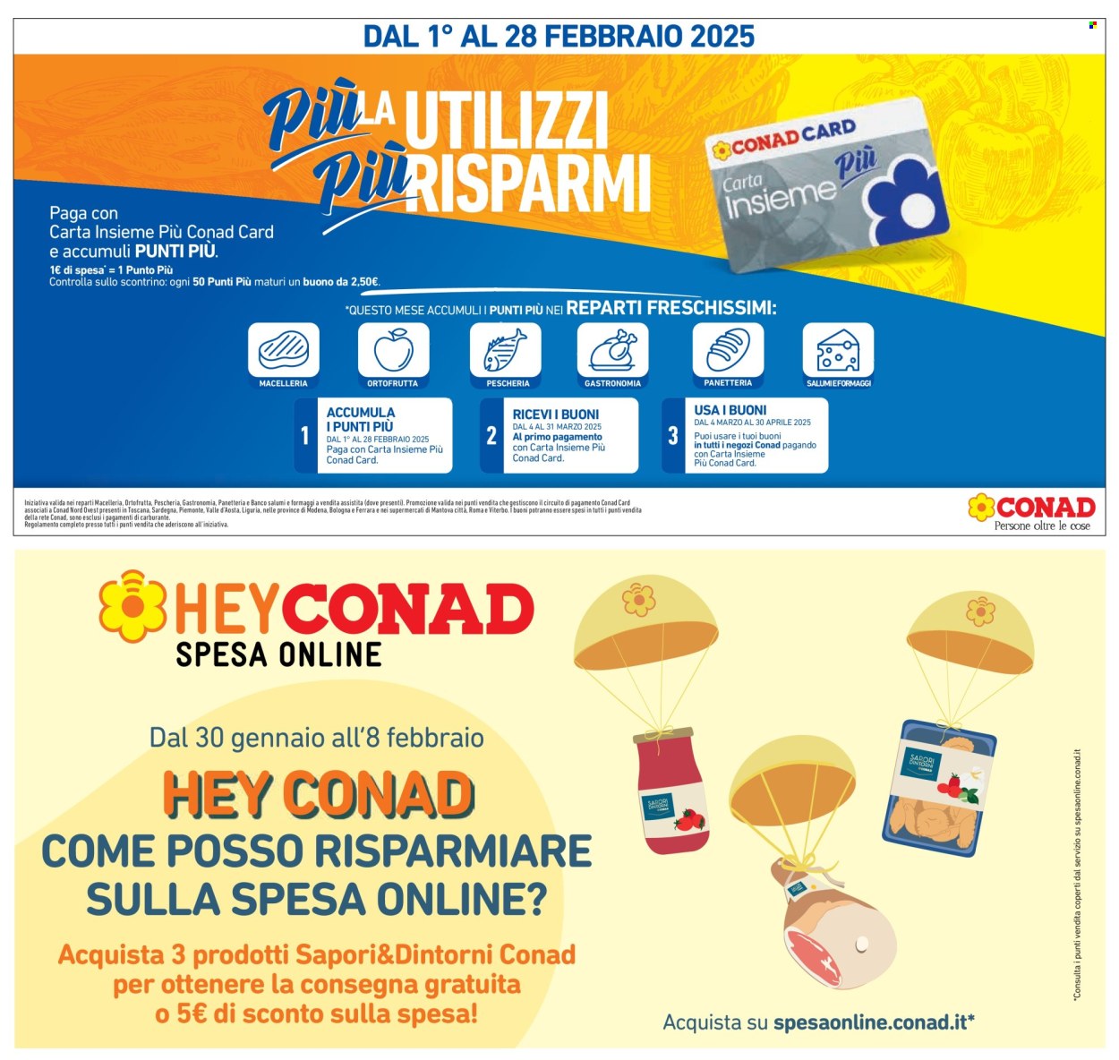 Volantino Conad - 29/1/2025 - 11/2/2025. Pagina 22