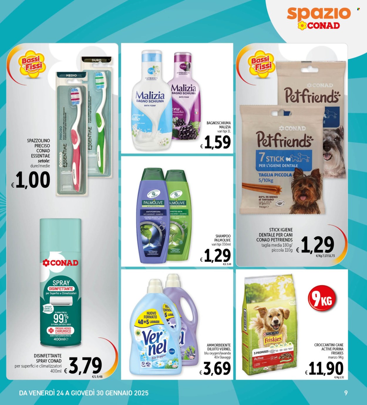 Volantino Spazio Conad - 24/1/2025 - 30/1/2025. Pagina 9