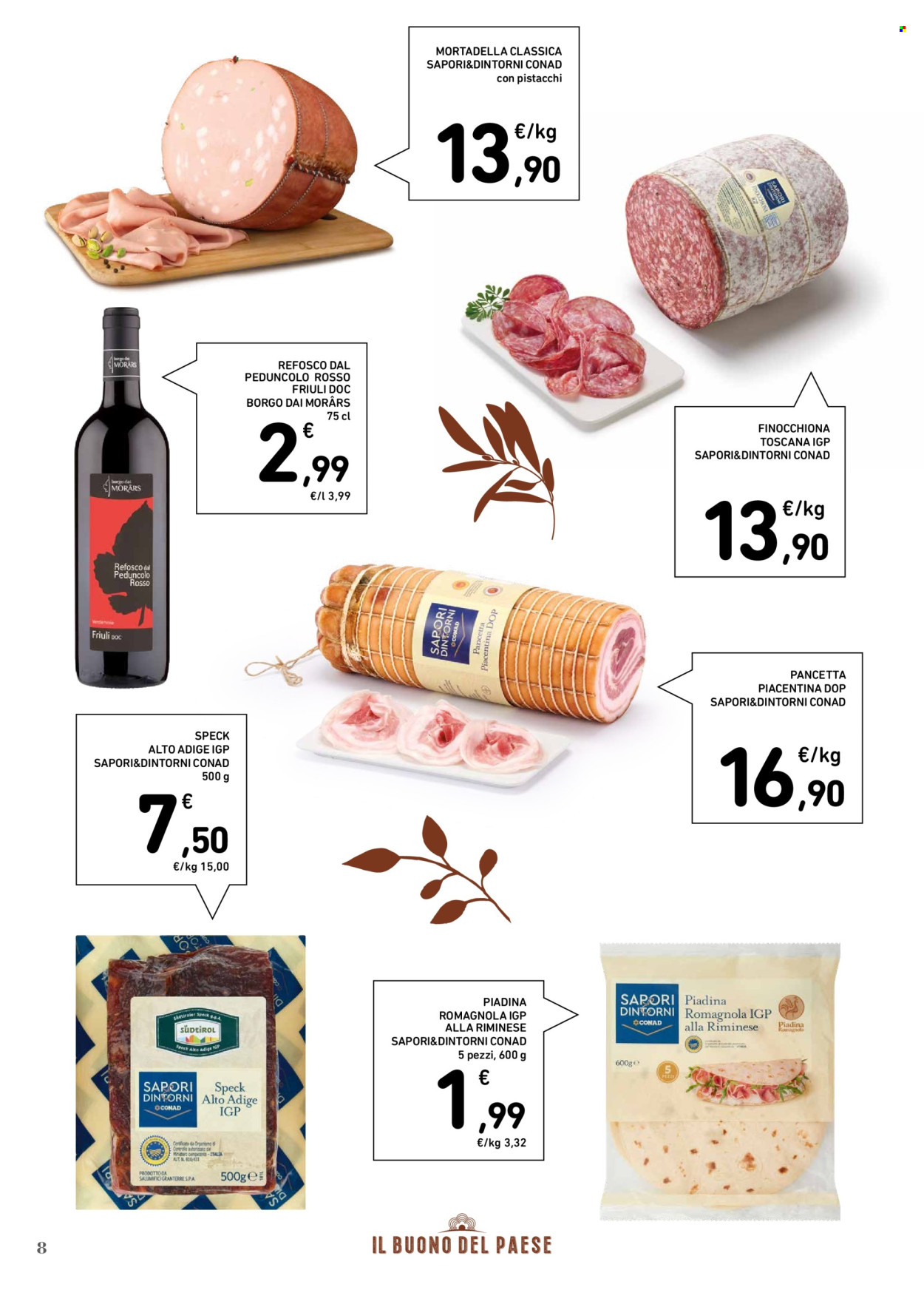 Volantino Conad - 30/1/2025 - 23/2/2025. Pagina 8