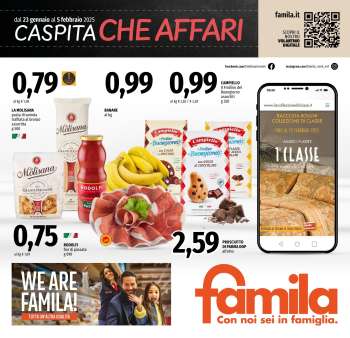 Volantino Famila - 23/1/2025 - 5/2/2025.