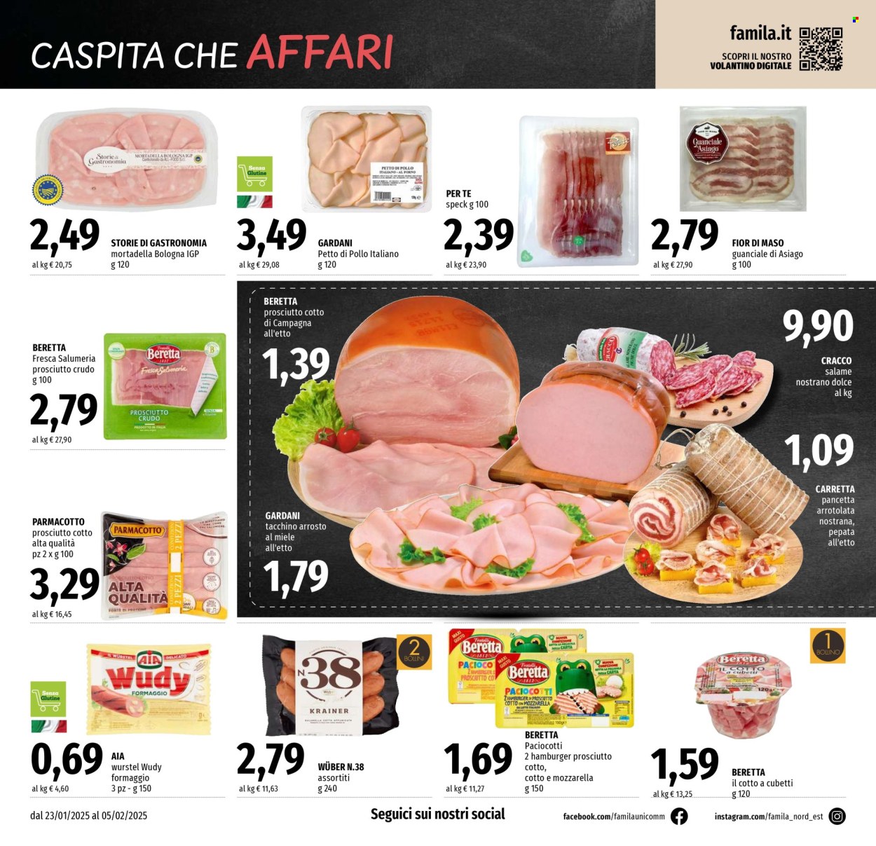 Volantino Famila - 23/1/2025 - 5/2/2025. Pagina 4