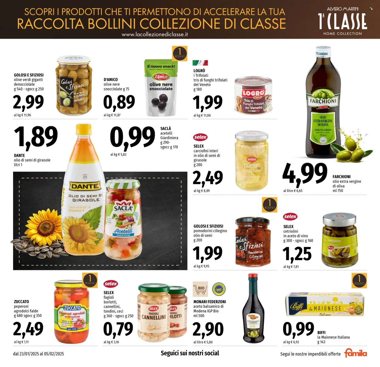 Volantino Famila - 23/1/2025 - 5/2/2025. Pagina 9