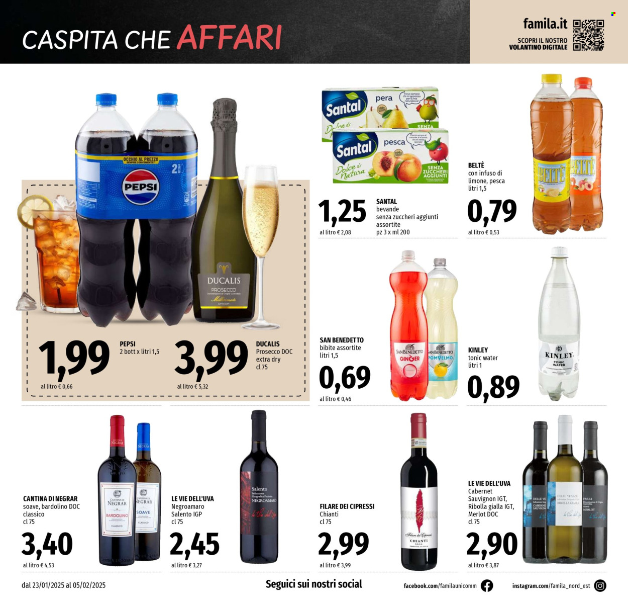 Volantino Famila - 23/1/2025 - 5/2/2025. Pagina 14