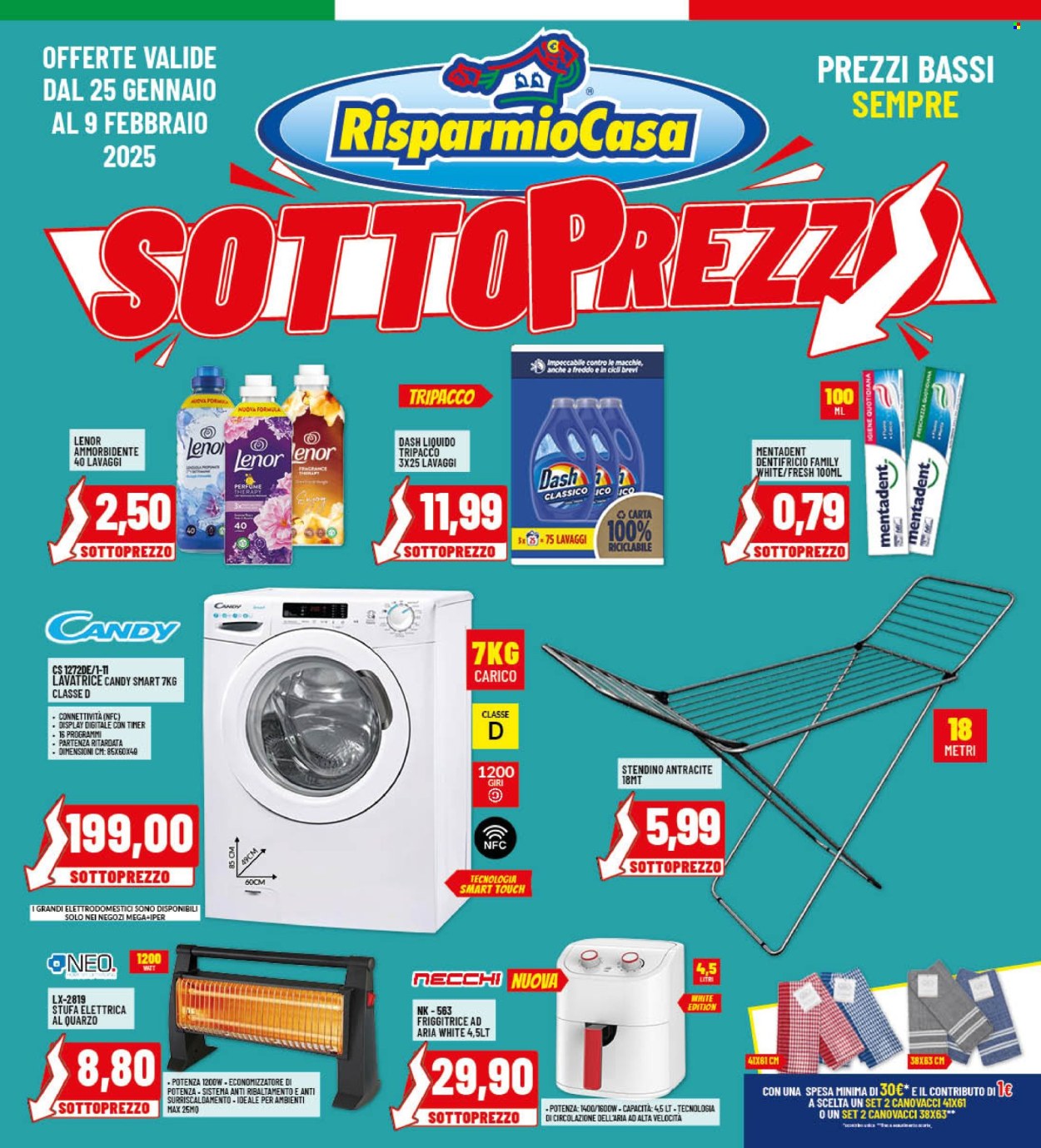 Volantino Risparmio Casa - 25/1/2025 - 9/2/2025. Pagina 1