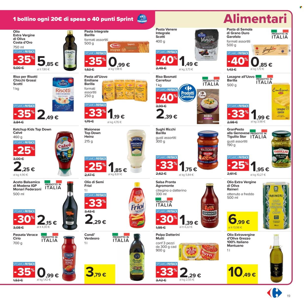 Volantino Carrefour - 28/1/2025 - 6/2/2025. Pagina 19