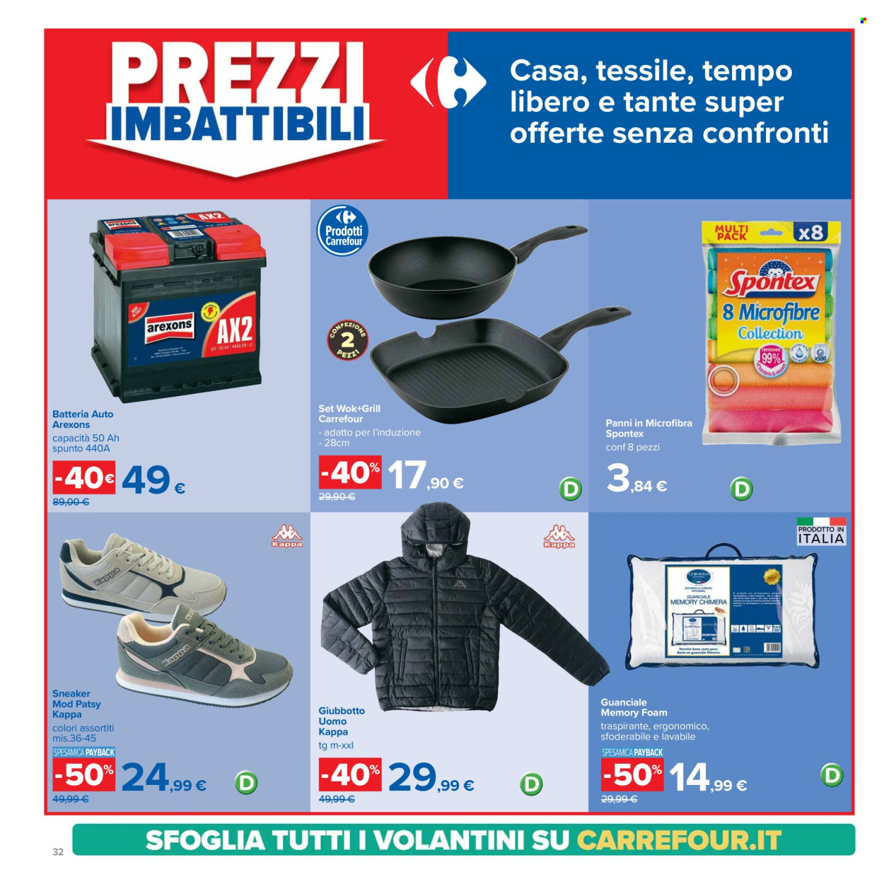 Volantino Carrefour - 28/1/2025 - 6/2/2025. Pagina 32