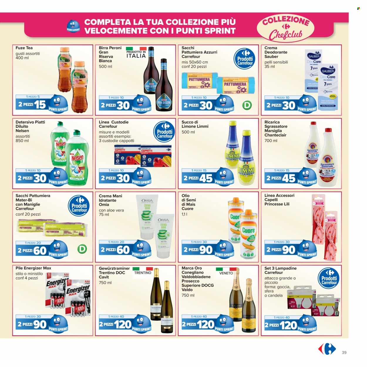 Volantino Carrefour - 28/1/2025 - 6/2/2025. Pagina 39