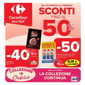 Volantino Carrefour - 28/1/2025 - 6/2/2025.