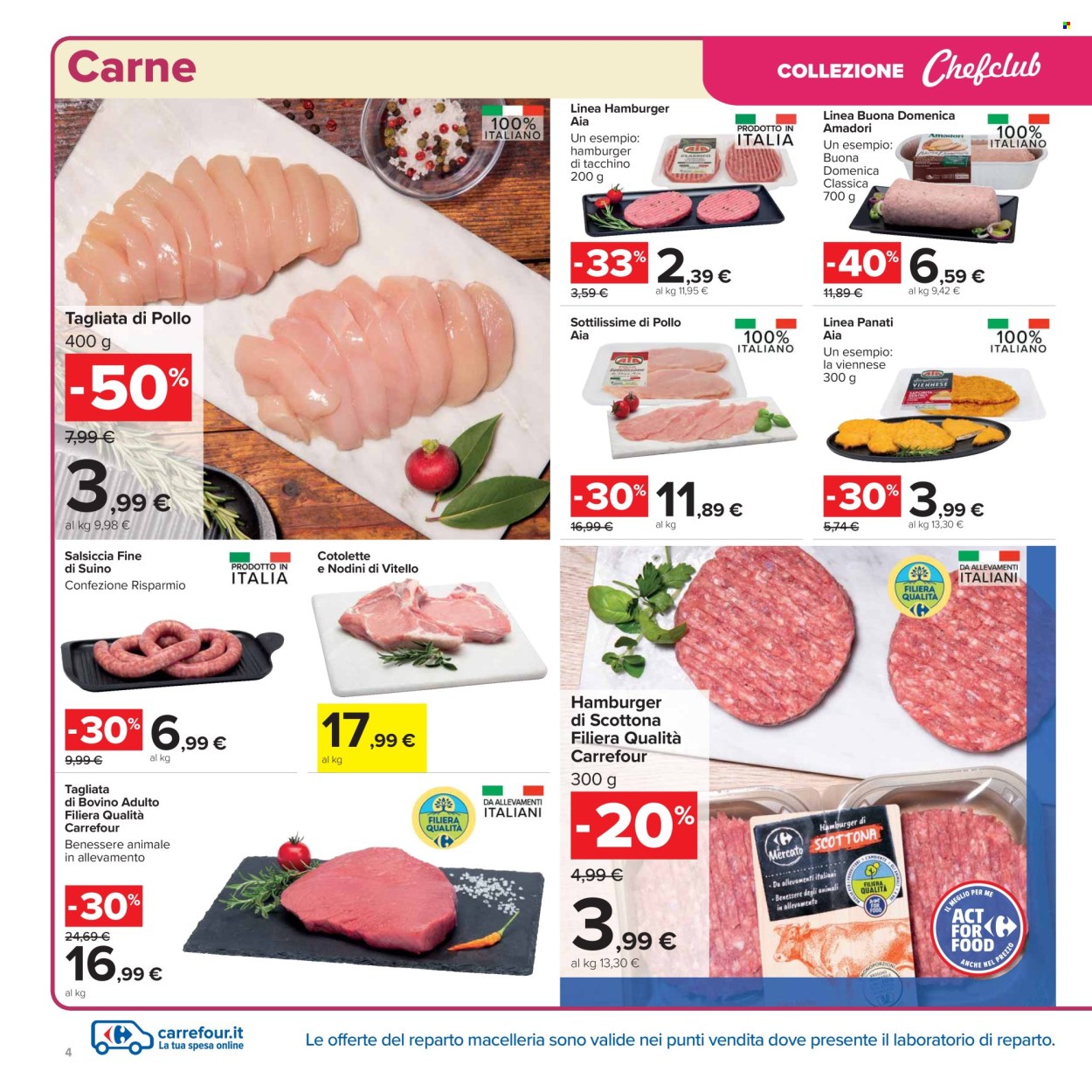 Volantino Carrefour - 28/1/2025 - 6/2/2025. Pagina 4
