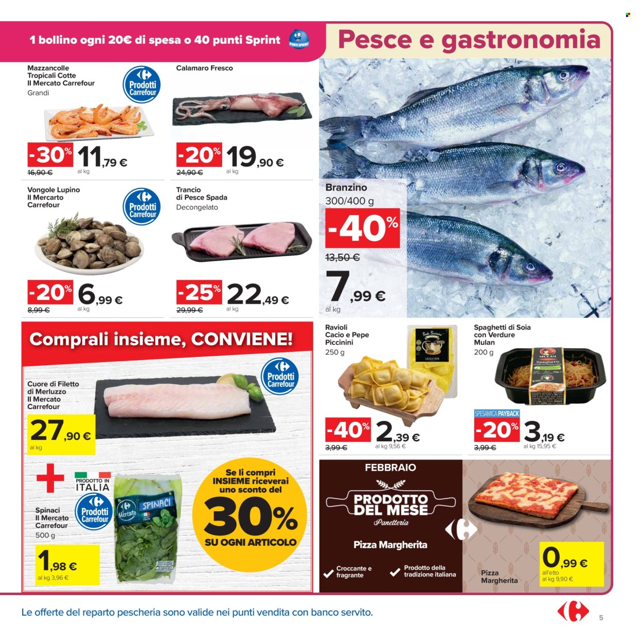 Volantino Carrefour - 28/1/2025 - 6/2/2025. Pagina 5