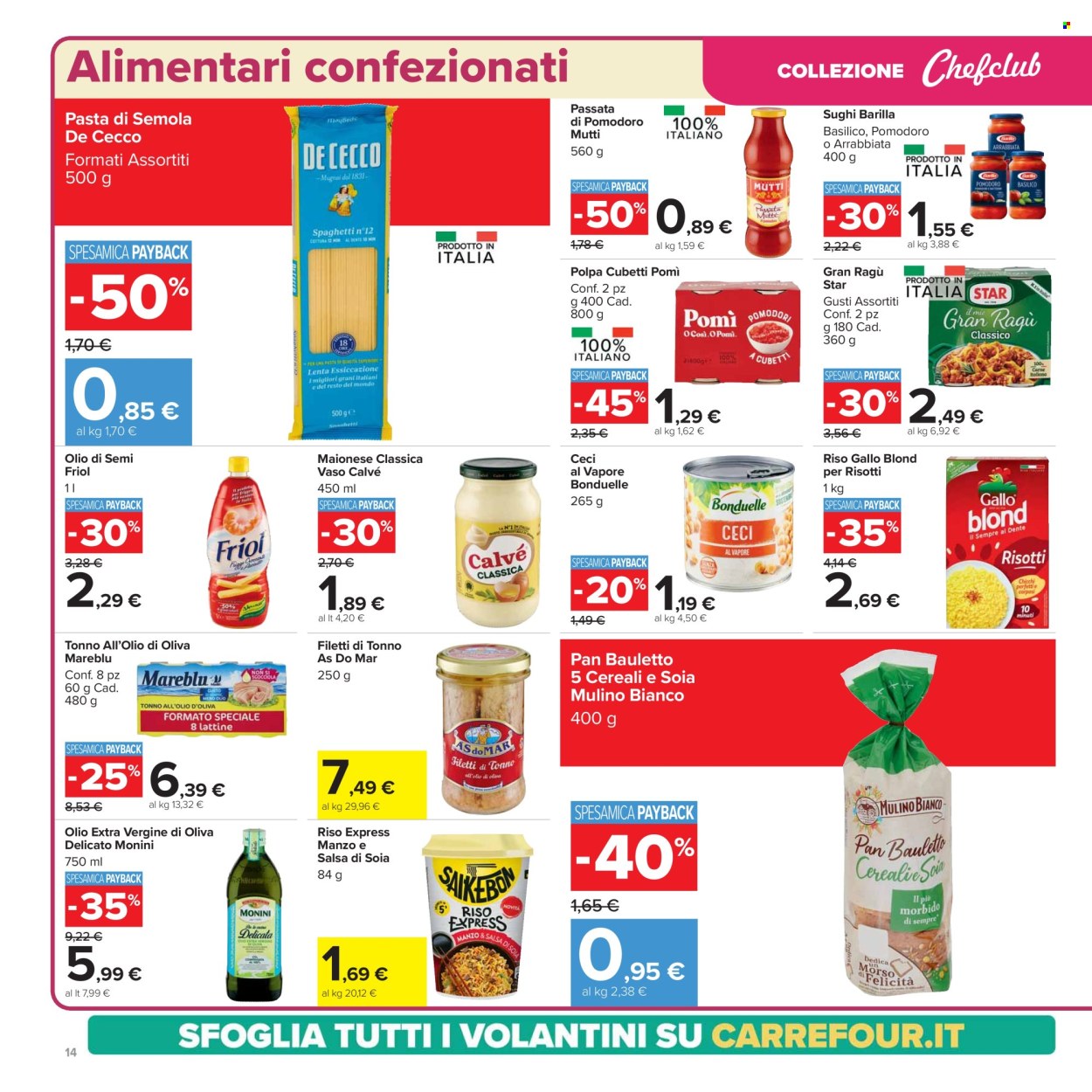 Volantino Carrefour - 28/1/2025 - 6/2/2025. Pagina 14
