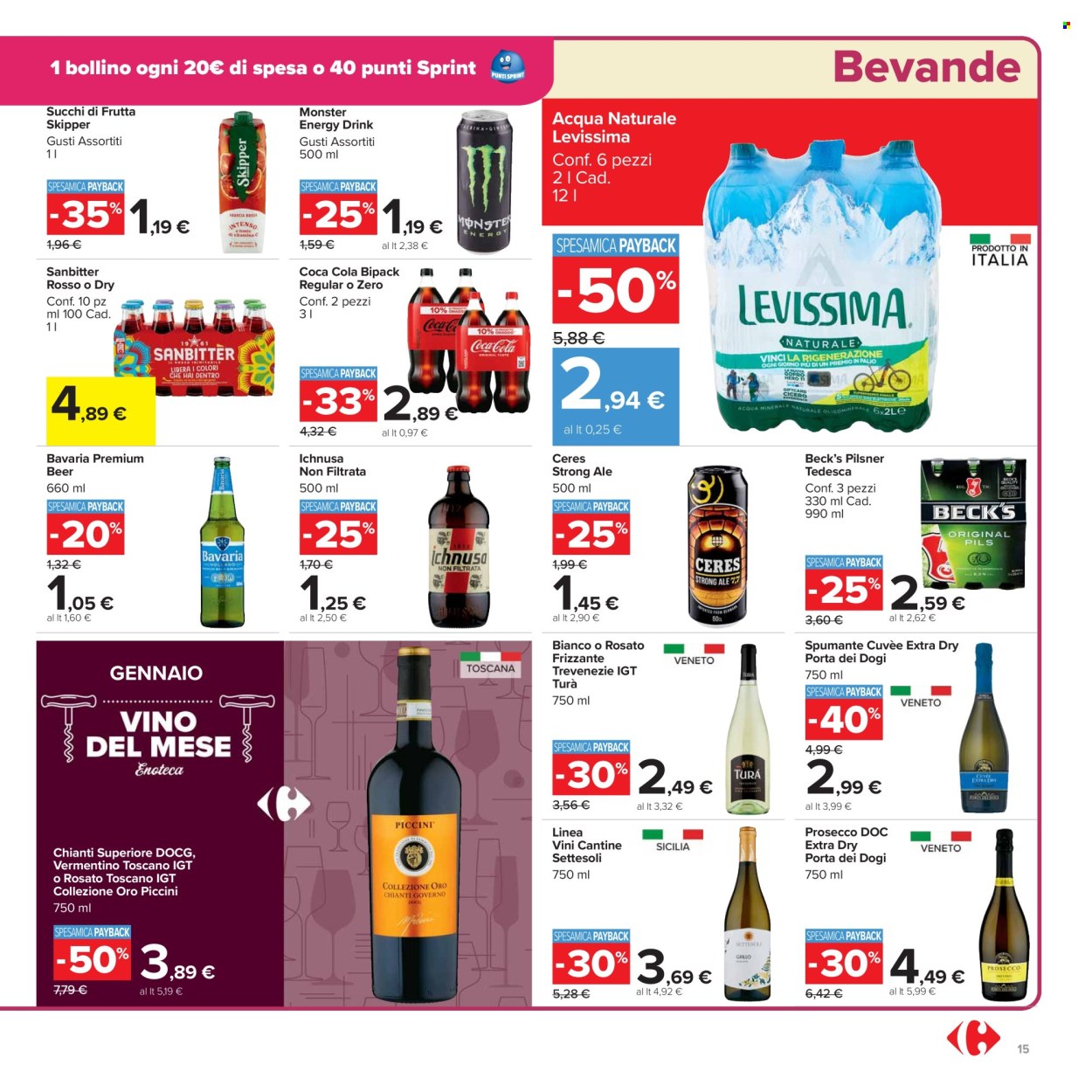 Volantino Carrefour - 28/1/2025 - 6/2/2025. Pagina 15