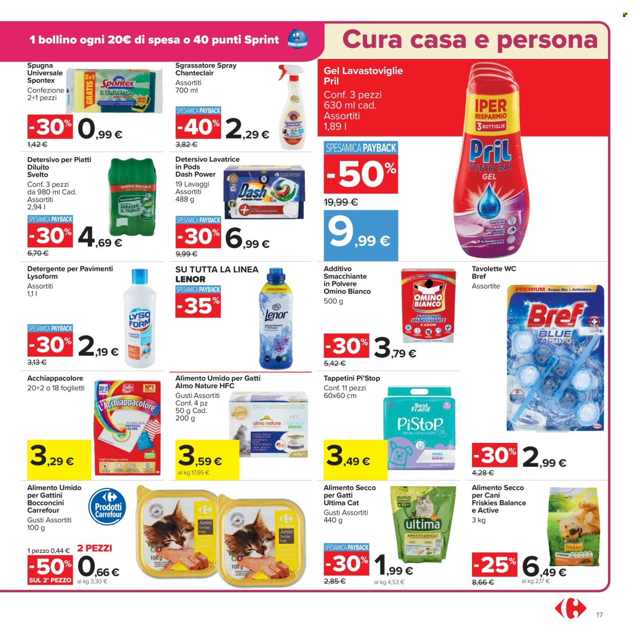 Volantino Carrefour - 28/1/2025 - 6/2/2025. Pagina 17