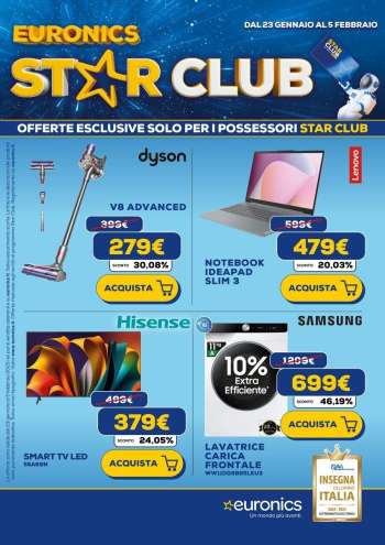 Volantino Euronics - 23/1/2025 - 5/2/2025.
