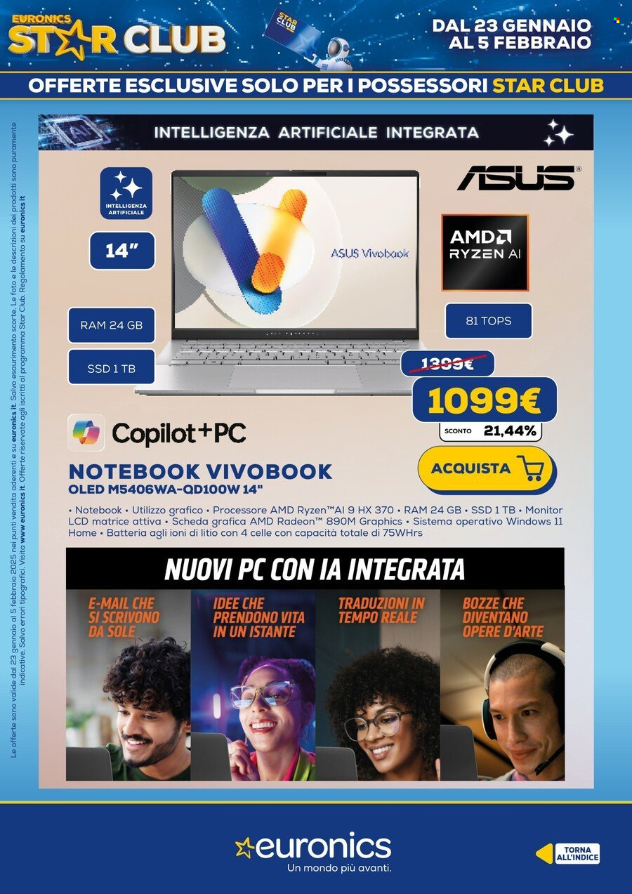Volantino Euronics - 23/1/2025 - 5/2/2025. Pagina 10