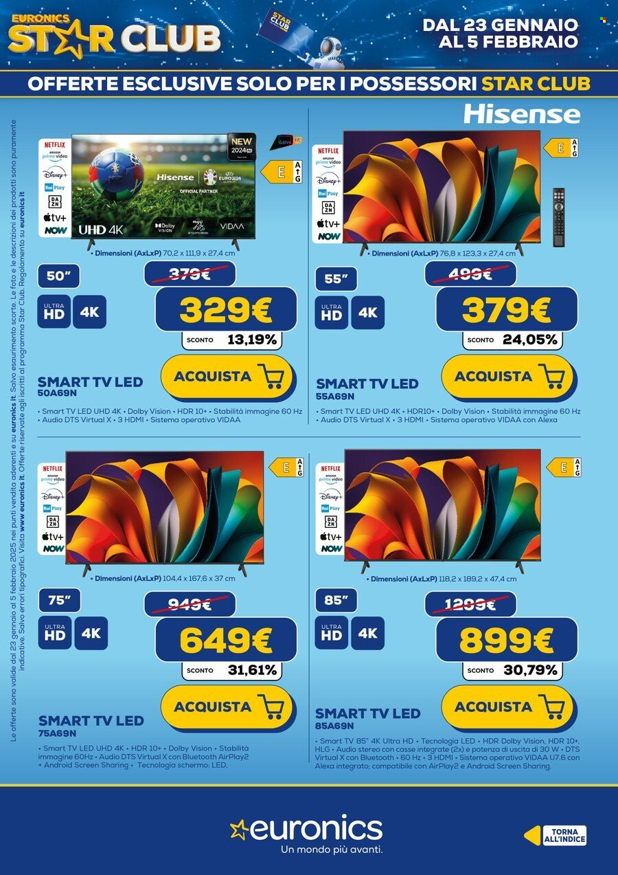 Volantino Euronics - 23/1/2025 - 5/2/2025. Pagina 18