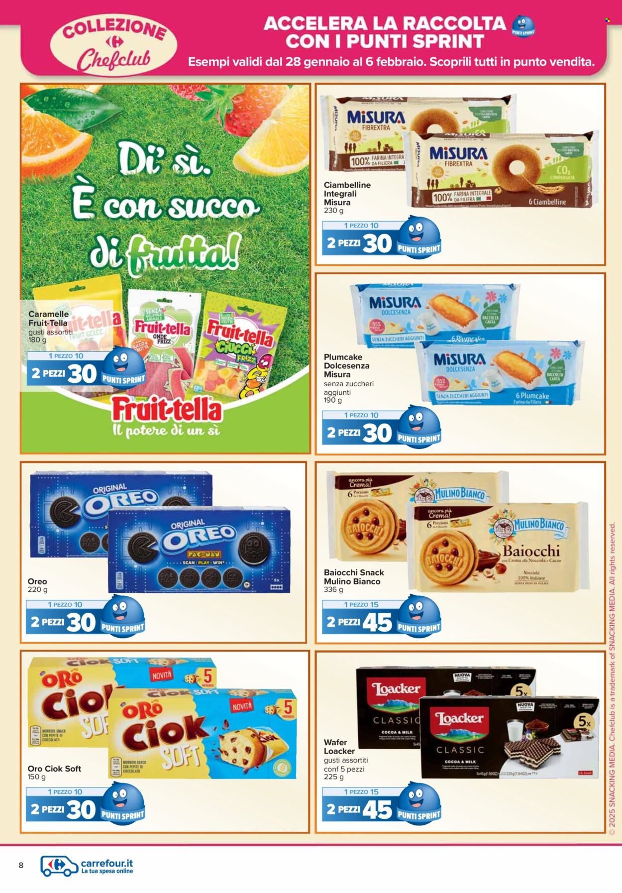 Volantino Carrefour - 28/1/2025 - 6/2/2025. Pagina 8