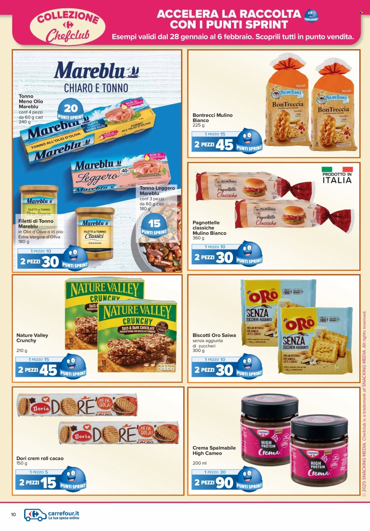 Volantino Carrefour - 28/1/2025 - 6/2/2025. Pagina 10