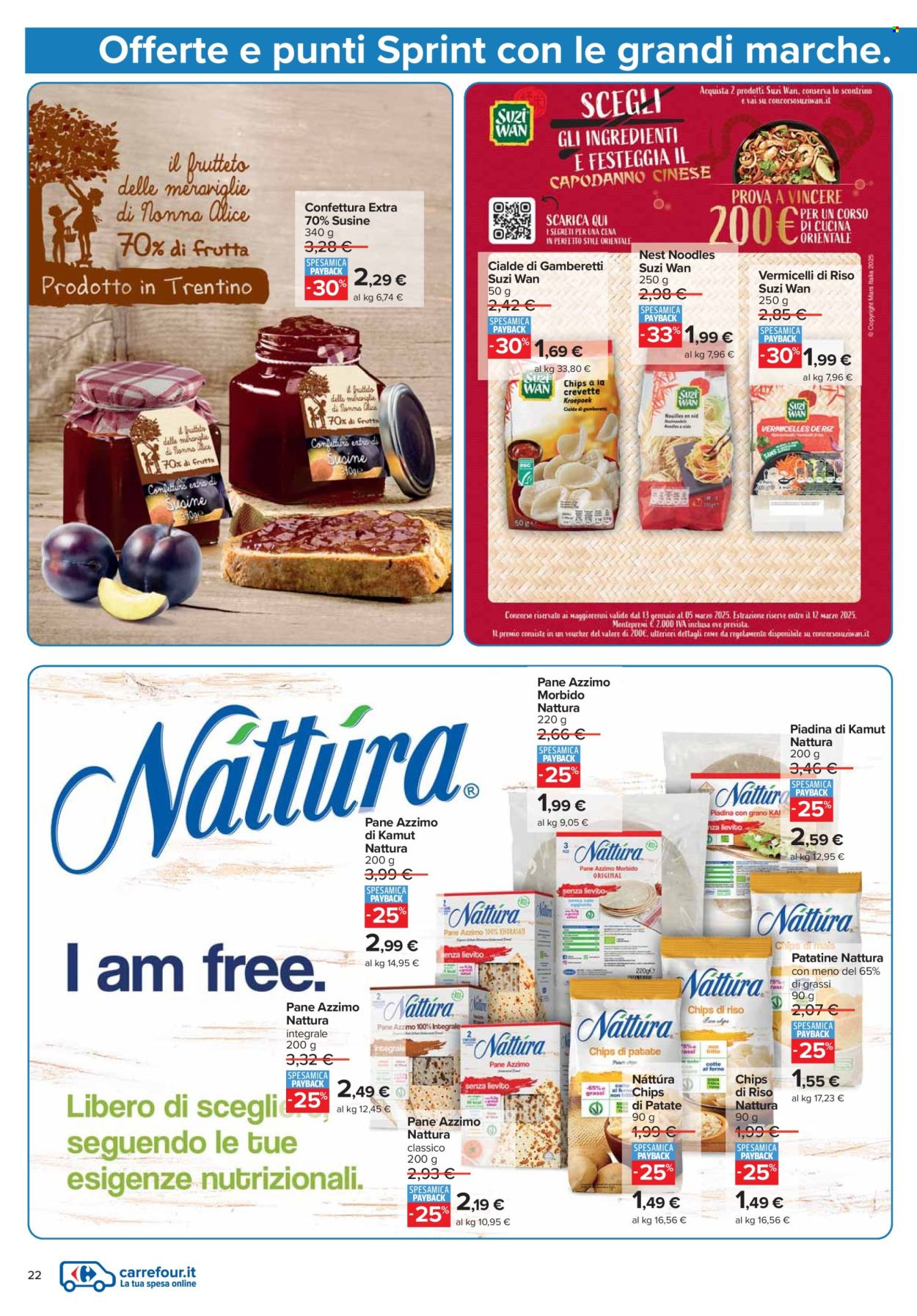 Volantino Carrefour - 28/1/2025 - 6/2/2025. Pagina 22