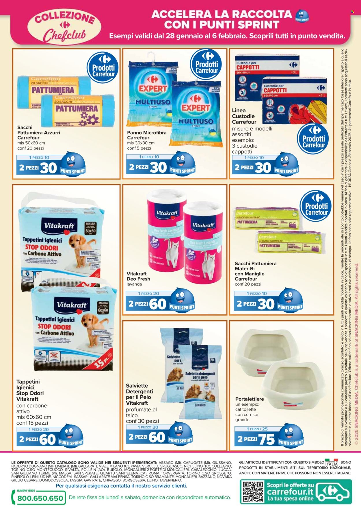 Volantino Carrefour - 28/1/2025 - 6/2/2025. Pagina 24
