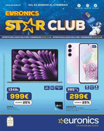 Volantino Euronics - 23/1/2025 - 5/2/2025.