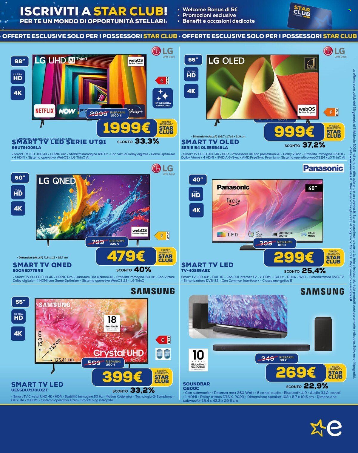 Volantino Euronics - 23/1/2025 - 6/2/2025. Pagina 3