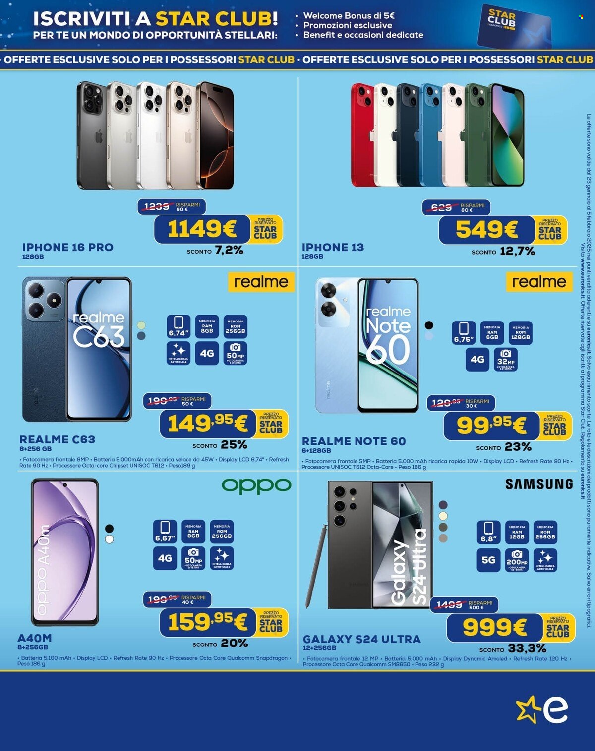 Volantino Euronics - 23/1/2025 - 6/2/2025. Pagina 5