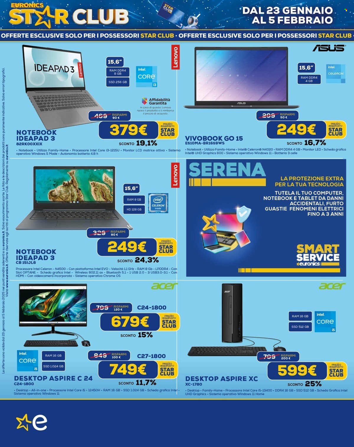 Volantino Euronics - 23/1/2025 - 6/2/2025. Pagina 8