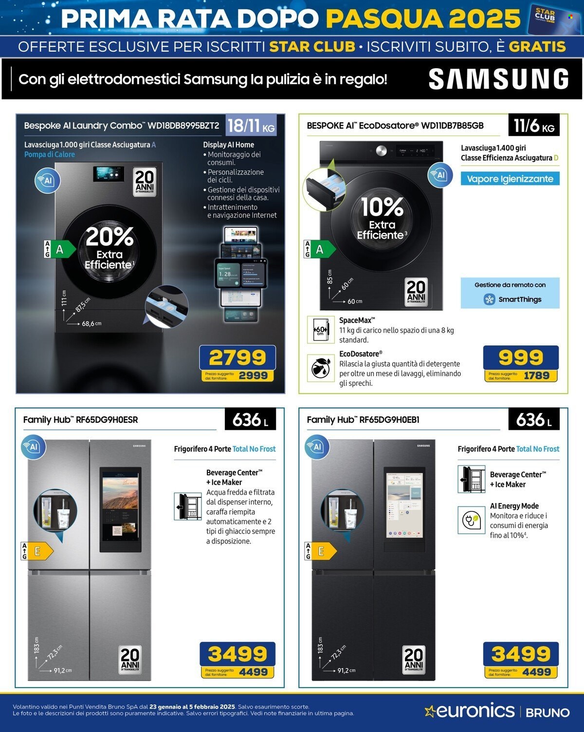Volantino Euronics - 23/1/2025 - 5/2/2025. Pagina 23