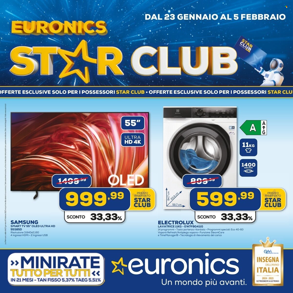Volantino Euronics - 23/1/2025 - 5/2/2025. Pagina 1