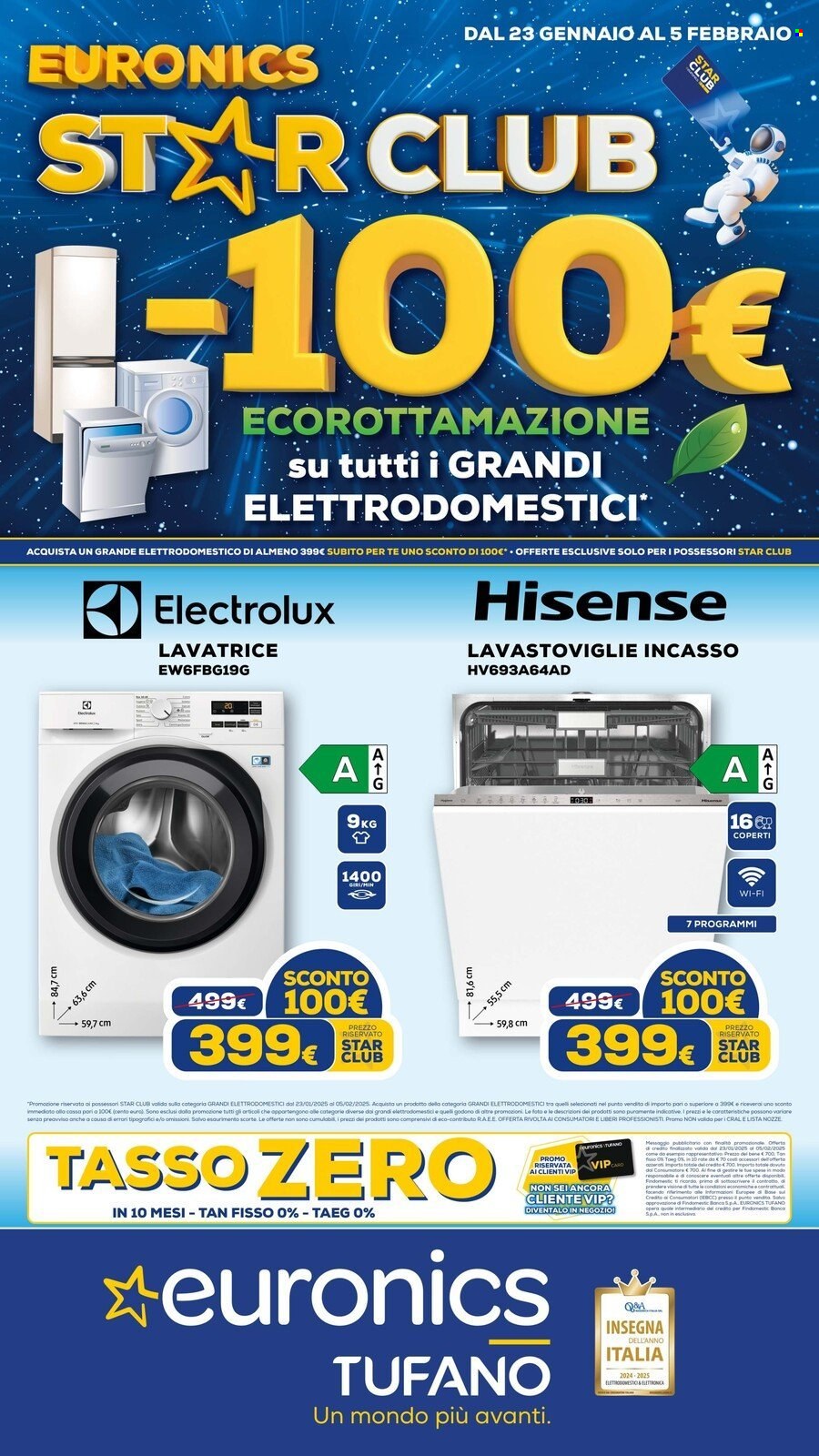 Volantino Euronics - 23/1/2025 - 5/2/2025. Pagina 1